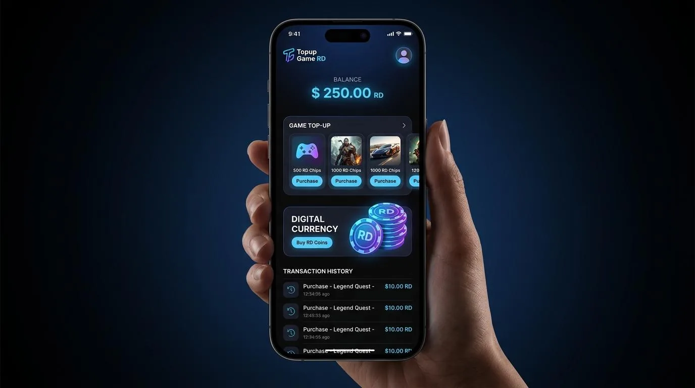 Pemain Royal Dream topup via QRIS di Royal Dream Topup Mandiri
