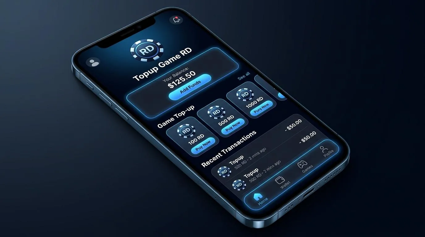 Royal Dream Topup Mandiri — top up Royal Dream chip gold RD instan
